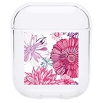 Violet Floral Pattern Hard PC AirPods 1/2 Case