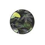 Leaves Floral Pattern Nature Hat Clip Ball Marker