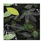 Leaves Floral Pattern Nature Face Towel