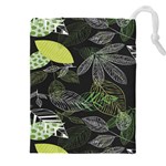 Leaves Floral Pattern Nature Drawstring Pouch (5XL)