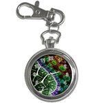 Digital Art Fractal Abstract Artwork 3d Floral Pattern Waves Vortex Sphere Nightmare Key Chain Watches