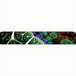 Digital Art Fractal Abstract Artwork 3d Floral Pattern Waves Vortex Sphere Nightmare Small Bar Mat