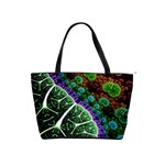 Digital Art Fractal Abstract Artwork 3d Floral Pattern Waves Vortex Sphere Nightmare Classic Shoulder Handbag