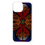 Fractal Floral Flora Ring Colorful Neon Art iPhone 13 mini TPU UV Print Case