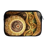 Fractal Floral Ornament Wave Vintage Retro Apple MacBook Pro 17  Zipper Case