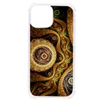 Fractal Floral Ornament Wave Vintage Retro iPhone 13 mini TPU UV Print Case