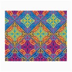 Colorful Flora Flora Kazakh Pattern Small Glasses Cloth