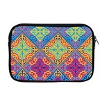 Colorful Flora Flora Kazakh Pattern Apple MacBook Pro 17  Zipper Case