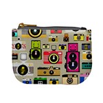 Retro Camera Pattern Graph Mini Coin Purse