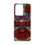 Colorful Owl Art Red Owl Samsung Galaxy S20 Ultra 6.9 Inch TPU UV Case