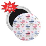 Pattern Stroller Carriage Texture 2.25  Magnets (100 pack) 