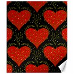Love Hearts Pattern Style Canvas 20  x 24 