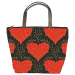 Love Hearts Pattern Style Bucket Bag