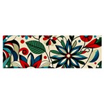 Flora Pattern Flower Banner and Sign 6  x 2 