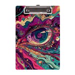 Human Eye Pattern A5 Acrylic Clipboard