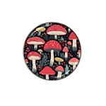 Mushrooms Psychedelic Hat Clip Ball Marker (4 pack)