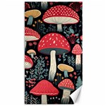 Mushrooms Psychedelic Canvas 40  x 72 