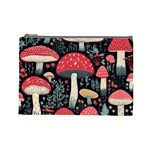 Mushrooms Psychedelic Cosmetic Bag (Large)