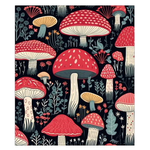 Mushrooms Psychedelic Duvet Cover (California King Size) from ArtsNow.com Duvet Quilt