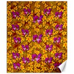 Blooming Flowers Of Orchid Paradise Canvas 8  x 10 