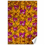 Blooming Flowers Of Orchid Paradise Canvas 24  x 36 