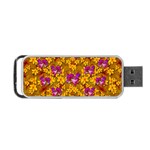 Blooming Flowers Of Orchid Paradise Portable USB Flash (Two Sides)