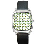 Pattern design  Square Metal Watch