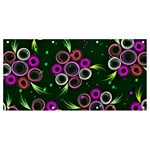 Floral-5522380 Banner and Sign 8  x 4 
