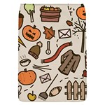 Halloween Doodle Autumn Pumpkin Removable Flap Cover (S)