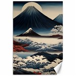 Hokusai Moutains Japan Canvas 20  x 30 