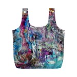 Layered waves Full Print Recycle Bag (M)