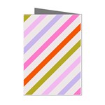 Lines Geometric Background Mini Greeting Cards (Pkg of 8)