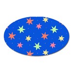 Background Star Darling Galaxy Oval Magnet