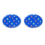 Background Star Darling Galaxy Cufflinks (Oval)