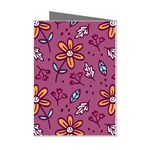 Flowers Petals Leaves Foliage Mini Greeting Cards (Pkg of 8)