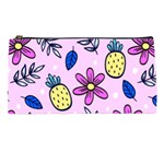 Flowers Petals Pineapples Fruit Pencil Case