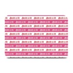 Breathe in life, breathe out love text motif pattern Plate Mats