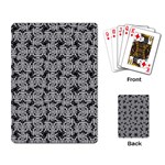 Ethnic symbols motif black and white pattern Playing Cards Single Design (Rectangle)