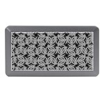 Ethnic symbols motif black and white pattern Memory Card Reader (Mini)