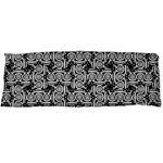 Ethnic symbols motif black and white pattern Body Pillow Case (Dakimakura)