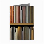 Book Nook Books Bookshelves Comfortable Cozy Literature Library Study Reading Reader Reading Nook Ro Mini Greeting Card