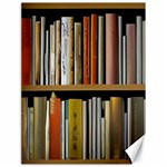 Book Nook Books Bookshelves Comfortable Cozy Literature Library Study Reading Reader Reading Nook Ro Canvas 18  x 24 