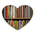 Book Nook Books Bookshelves Comfortable Cozy Literature Library Study Reading Reader Reading Nook Ro Heart Mousepad