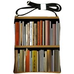 Book Nook Books Bookshelves Comfortable Cozy Literature Library Study Reading Reader Reading Nook Ro Shoulder Sling Bag