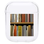 Book Nook Books Bookshelves Comfortable Cozy Literature Library Study Reading Reader Reading Nook Ro Hard PC AirPods 1/2 Case