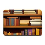 Book Nook Books Bookshelves Comfortable Cozy Literature Library Study Reading Room Fiction Entertain Small Doormat