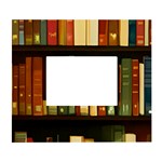 Books Bookshelves Library Fantasy Apothecary Book Nook Literature Study White Wall Photo Frame 5  x 7 