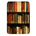 Books Bookshelves Library Fantasy Apothecary Book Nook Literature Study Rectangular Glass Fridge Magnet (4 pack)
