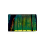 Nature Swamp Water Sunset Spooky Night Reflections Bayou Lake Cosmetic Bag (Small)