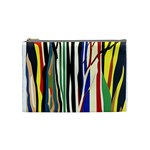 Abstract Trees Colorful Artwork Woods Forest Nature Artistic Cosmetic Bag (Medium)